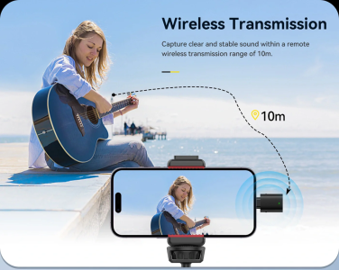 Ulanzi WM10 Wireless Lavalier Microphone