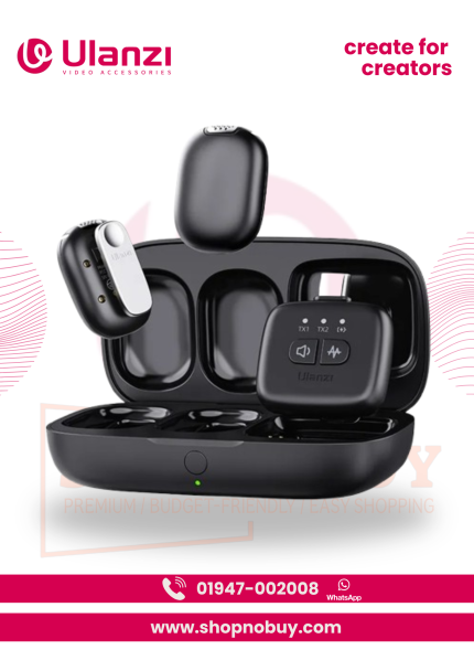 Ulanzi A30 Wireless Lavalier Microphone