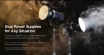 Ulanzi 120W Bi-Color COB LED Video Light
