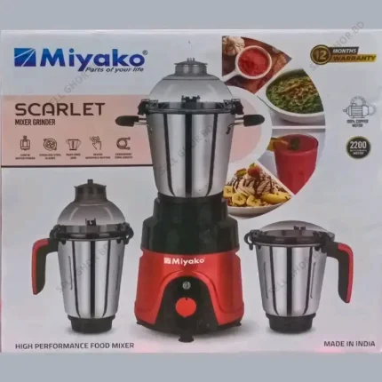 Miyako Scarlet Mixer Grinder 2200W