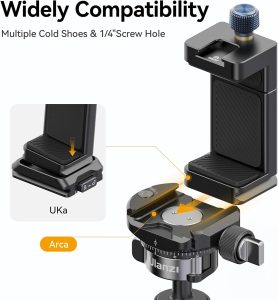 Ulanzi MA33 Metal Phone Mount Holder