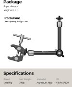 SmallRig 2732 Magic Arm Clamp