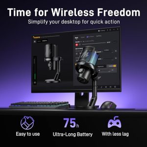 Maono DM40 Pro AI Wireless Microphone
