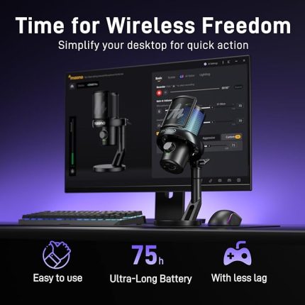 Maono DM40 Pro AI Wireless Microphone