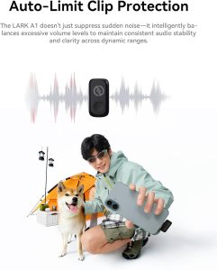 Hollyland Lark A1 Wireless Mic for iPhone
