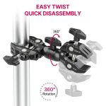 Ulanzi R096 Double Super Clamp Mount