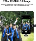 Hollyland Lark A1 Wireless Mic for iPhone