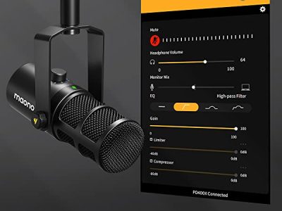 Maono PD400X USB XLR Podcast Microphone