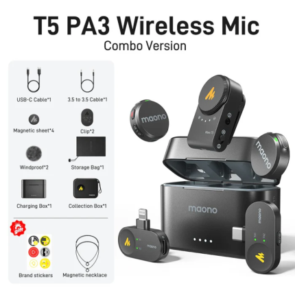 Maono Wave T5 Wireless Microphone