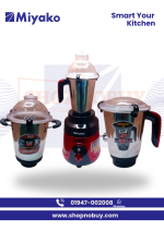 Miyako Scarlet Mixer Grinder 2200W