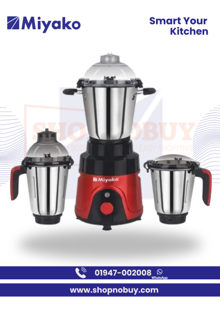 Miyako Scarlet Mixer Grinder 2200W