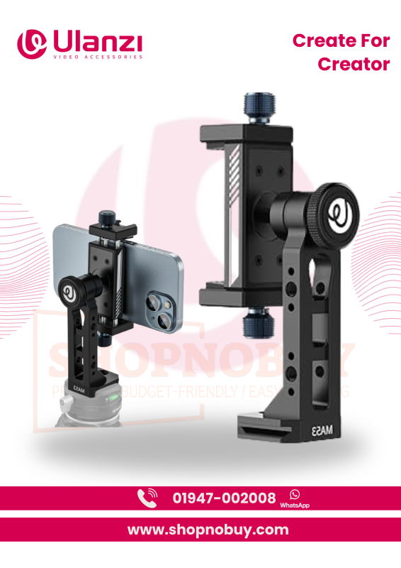 Ulanzi MA53 Metal Phone Mount Holder