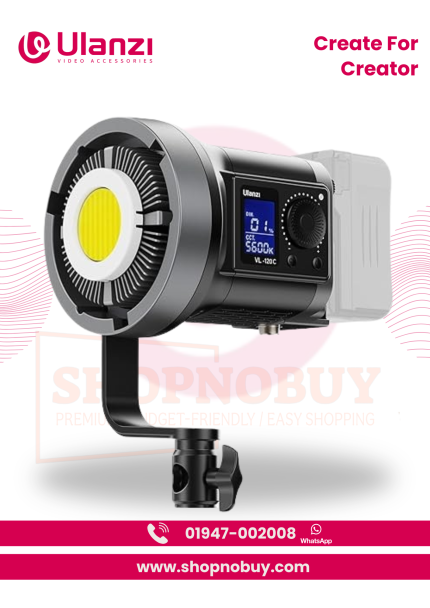 Ulanzi 120W Bi-Color COB LED Video Light