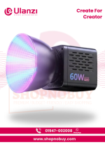 Ulanzi C60 60W RGB COB Video Light – Bowens Power