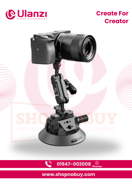 Ulanzi SC-02 Suction Cup Camera Mount