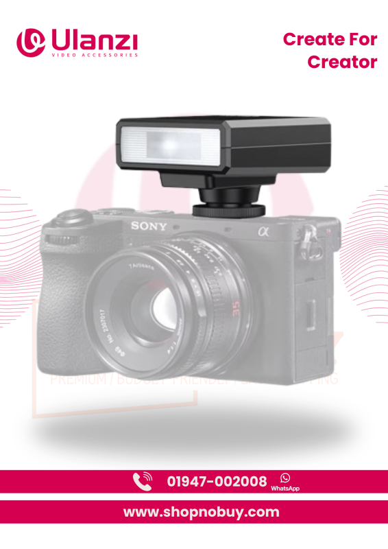 Ulanzi F12 Mini Flash Light