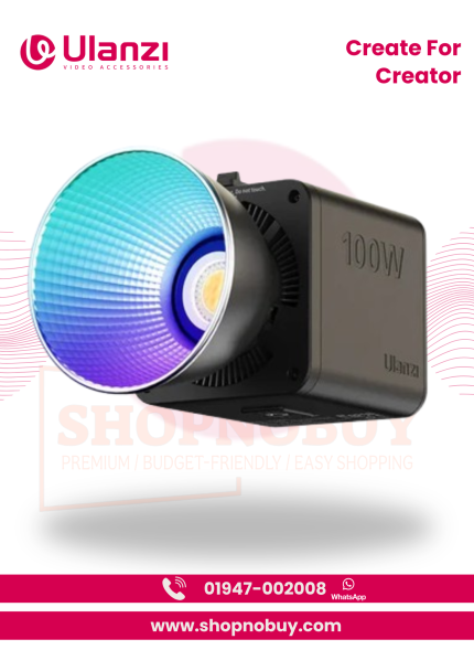 Ulanzi 100W RGB COB Video Light