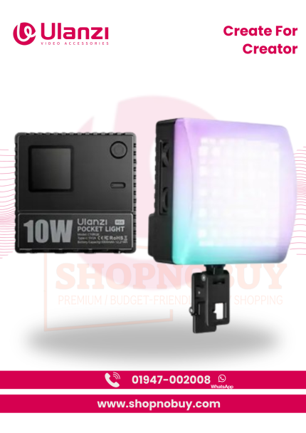 Ulanzi C10 10W Selfie LED Light