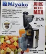 Miyako Slow Juicer MFJ SD-60 H2