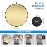 Godox 80cm 5-in-1 Collapsible Reflector