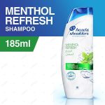 Head & Shoulders Menthol Refresh Shampoo 185ml