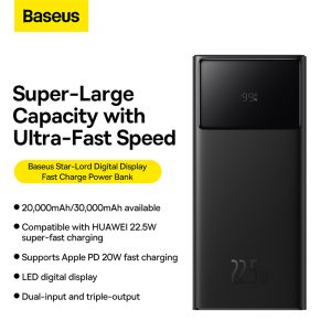 Baseus Power Bank 30000mAh 22.5W