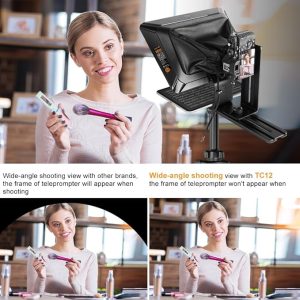 LENSGO TC12 12.9 Inch Aluminum TeleprompterLENSGO TC12 12.9 Inch Aluminum Teleprompter