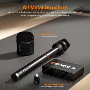 COMICA Revo S Wireless Interview Microphone