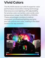 Godox ML100R RGB LED Video Light