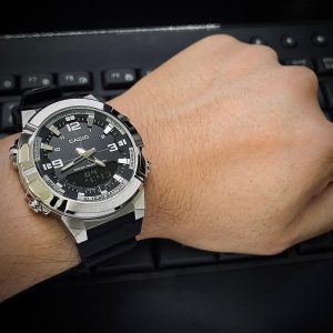 Casio Watch AMW-870-1AVDF Digital Analog