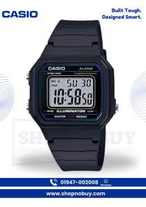 Casio Digital Watch W217H
