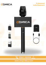 COMICA Revo S Wireless Interview Microphone