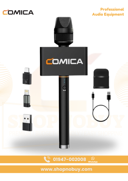 COMICA Revo S Wireless Interview Microphone