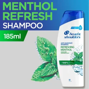 Head & Shoulders Menthol Refresh Shampoo 185ml